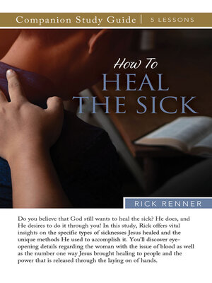 cover image of How to Heal the Sick Study Guide